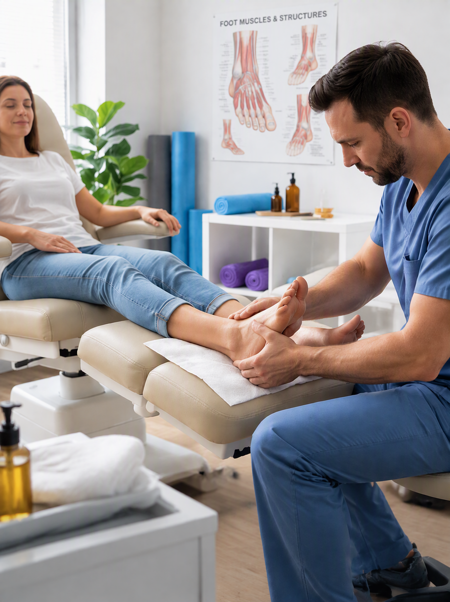 Deep-Tissue Foot Massage & Therapy